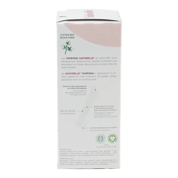 Saforelle Tampons Super avec applicateur