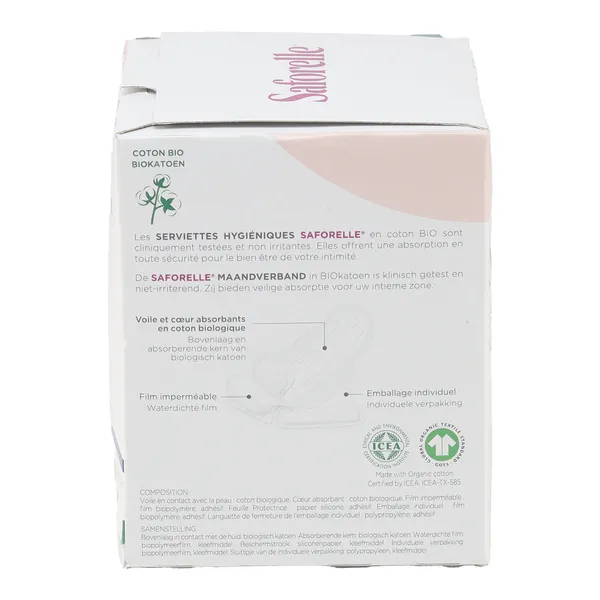 Saforelle Serviette hygiénique Nuit