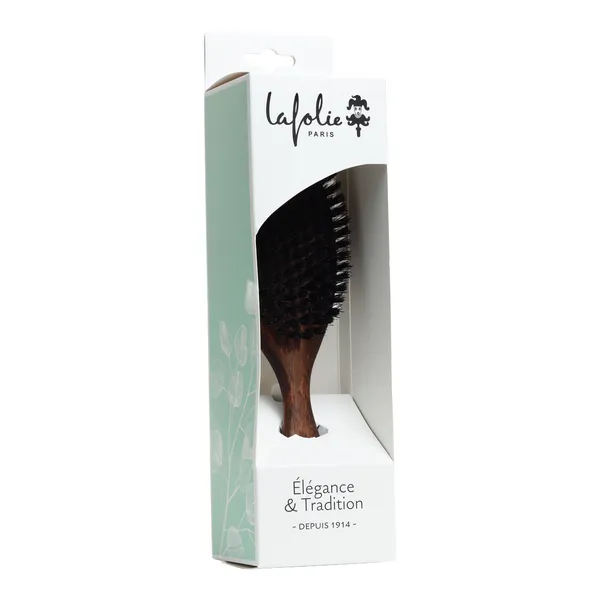 Lafolie Brosse à cheveux en poils de sanglier