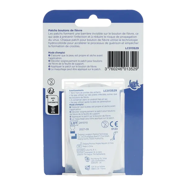 Patchs bouton de fièvre Livana