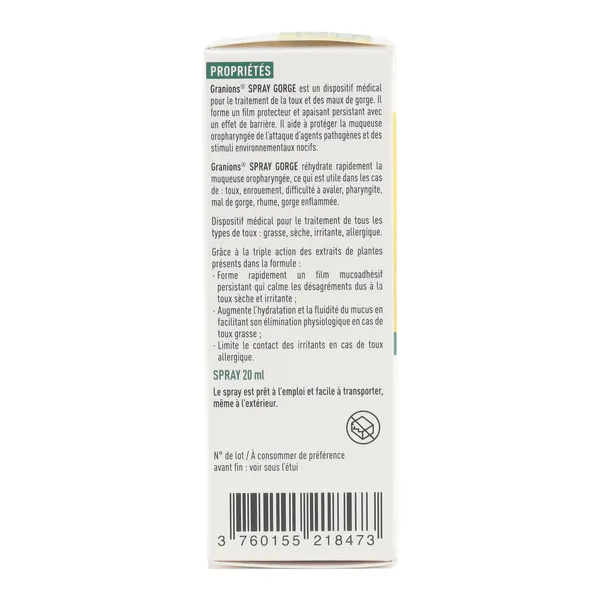 Granions spray Gorge