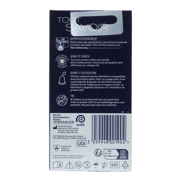 Durex Longer pleasure préservatifs