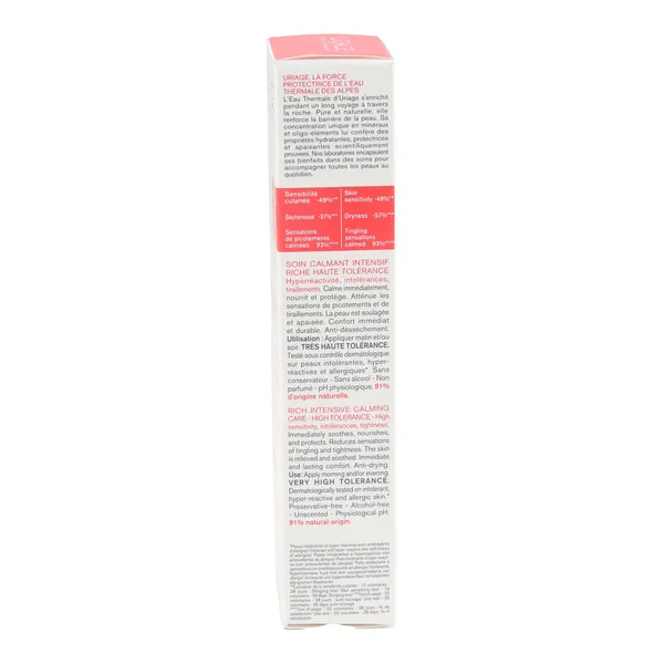 Uriage Toléderm Control Soin riche calmant intensif