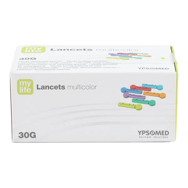 MyLife Multicolor 30 G lancettes stériles