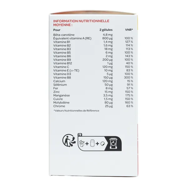 Azinc Vitalité gélules multivitamines