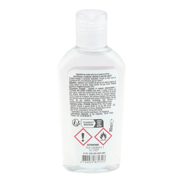 Assanis gel hydroalcoolique mains