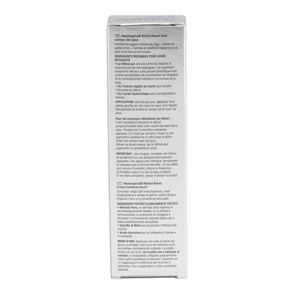Neutrogena Retinol Boost Contour des yeux anti âge anti rides