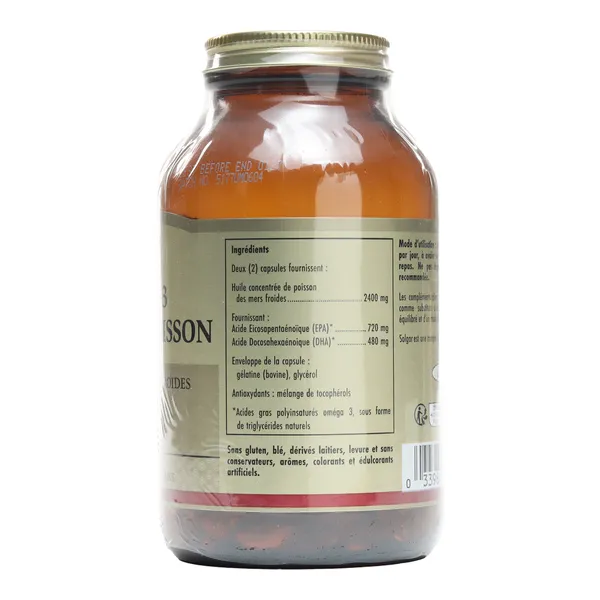 Solgar Oméga 3 capsules