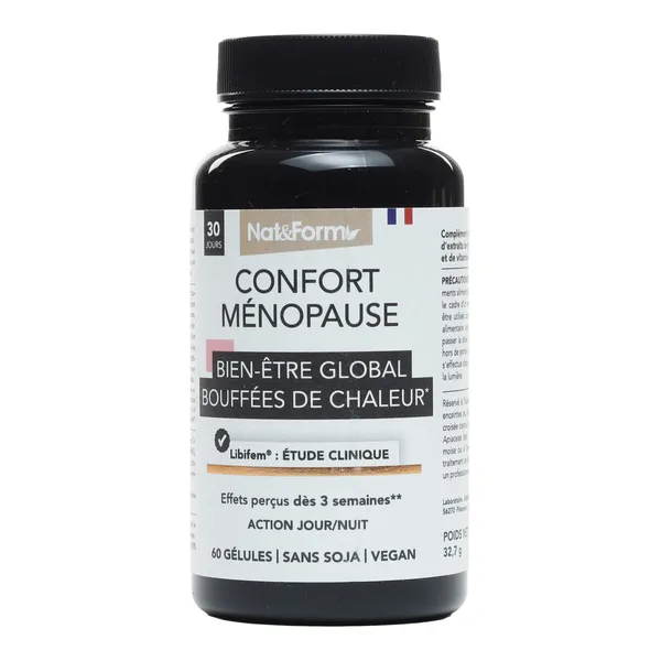 Nat et Form Confort ménopause gélules