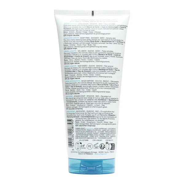 Uriage crème lavante