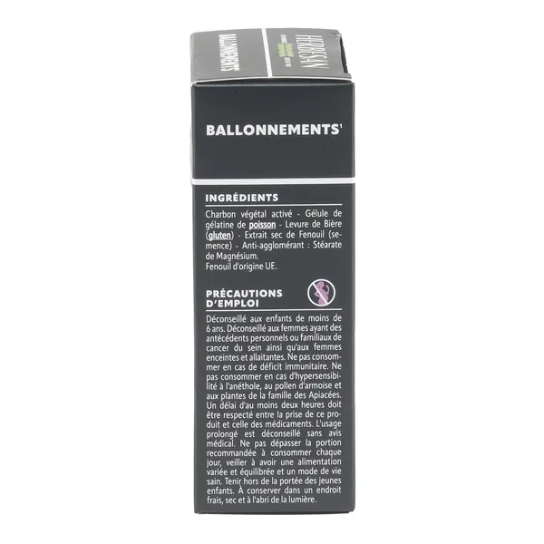 Herbesan Carbogaz gélules Ballonnements