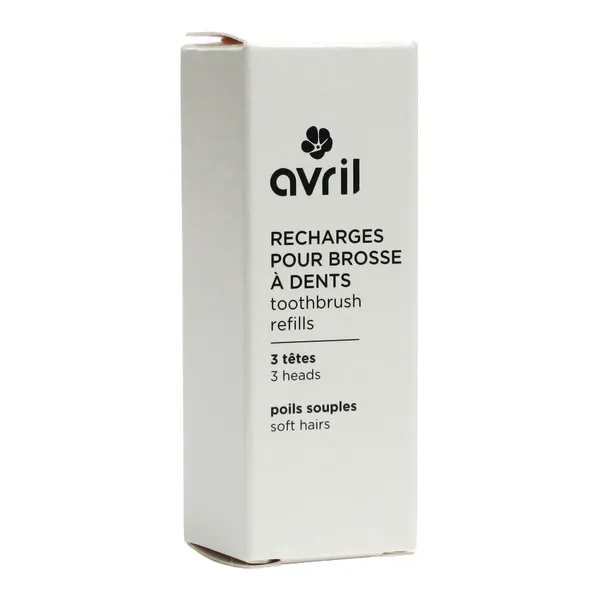 Avril recharges pour brosse à dents souple