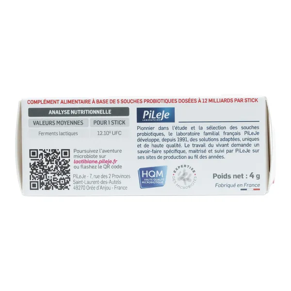 Pileje Lactibiane Imedia enfant stick