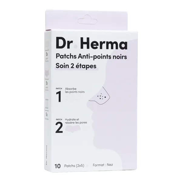 Dr Herma Patch anti points noirs pour le nez