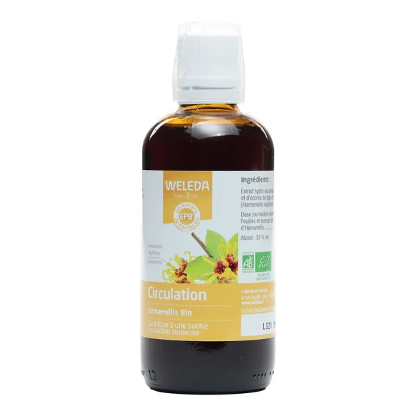 Weleda Circulation Hamamélis Bio solution buvable