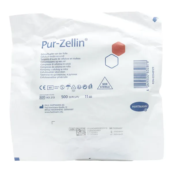 Hartmann Pur Zellin tampons de ouate