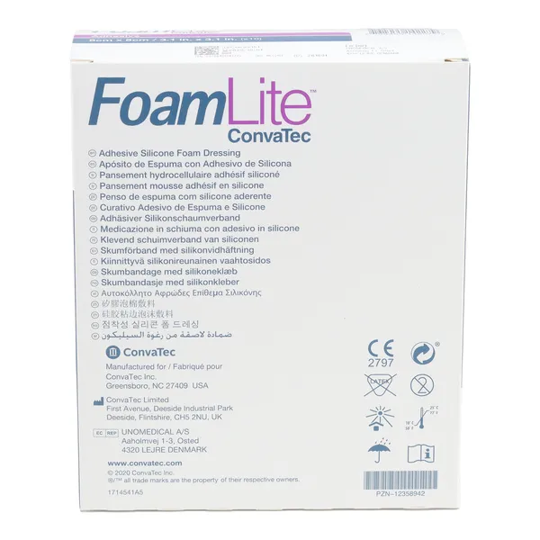 Convatec Foam Lite Adhesive Pansement hydrocellulaire