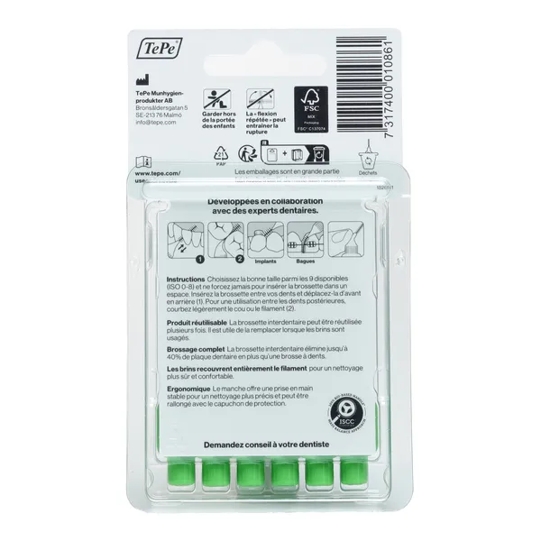 Tepe Brossettes interdentaires originales