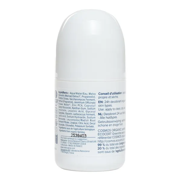 Natessance Déodorant 24h Jasmin Bio