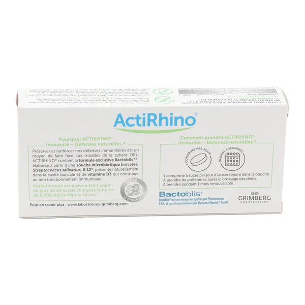 ActiRhino Immunité Défenses naturelles