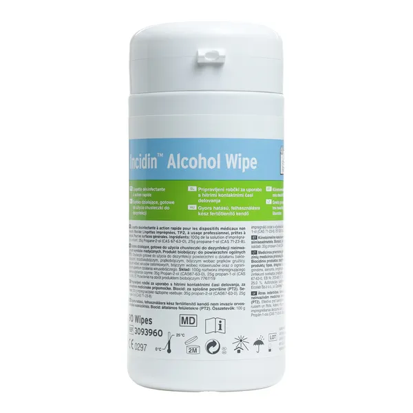 Ecolab Incidin Lingettes désinfectantes action rapide