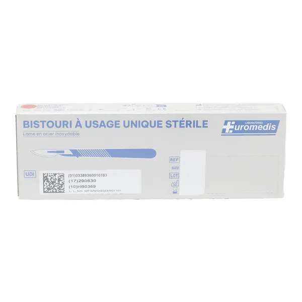 Euromedis bistouri à usage unique 10 unités