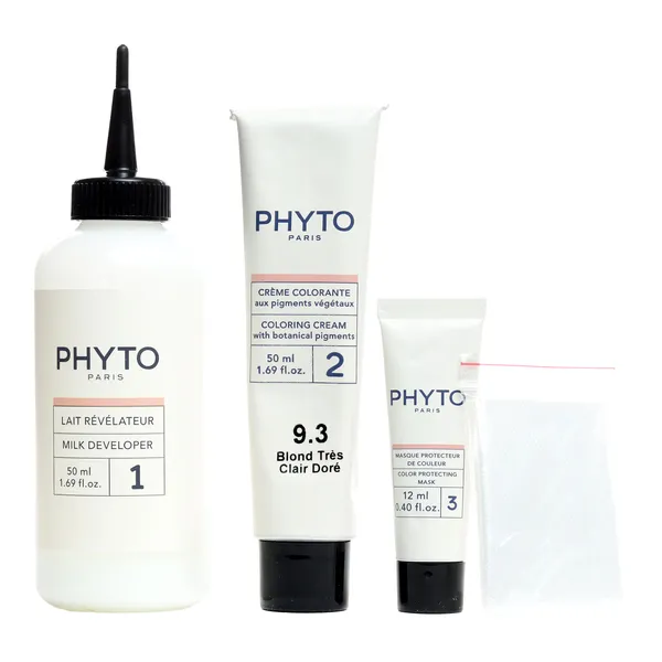 Phytocolor kit coloration permanente blond très clair doré 9.3