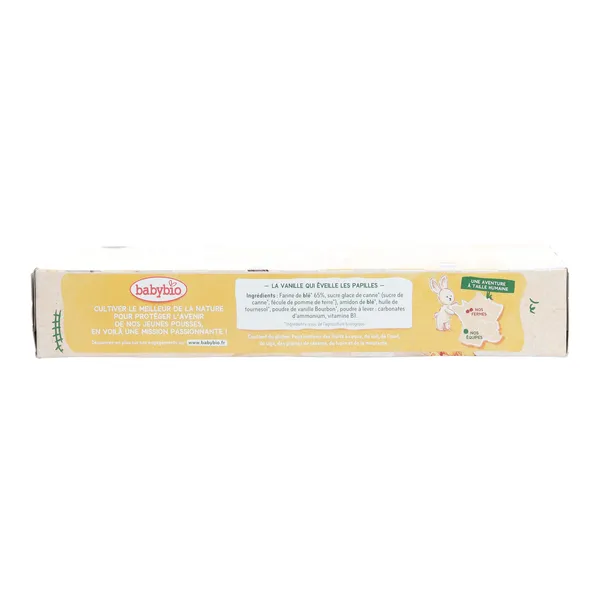 Babybio Petits biscuits à la vanille bio