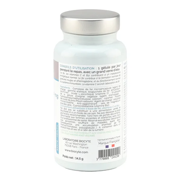 Biocyte Fer Liposomal gélules