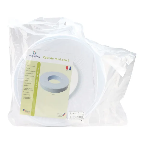 Coussin rond percé