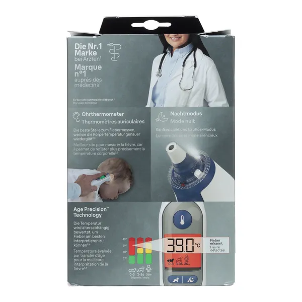 Braun ThermoScan 7+ Thermomètre auriculaire électronique