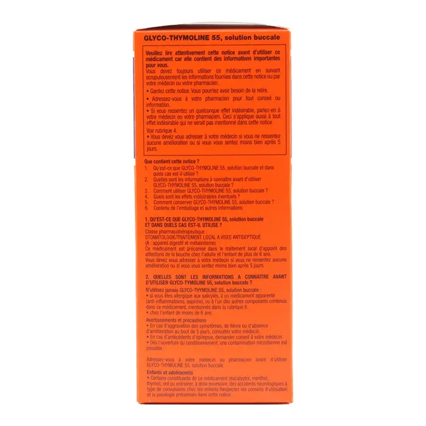 Glyco thymoline 55 bain de bouche