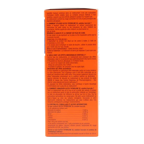 Glyco thymoline 55 bain de bouche