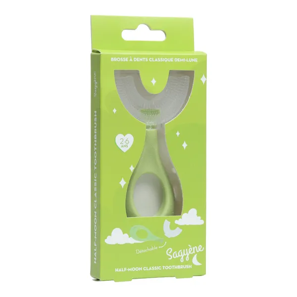 Sagyène Brosse à dents demi lune 2-6 ans
