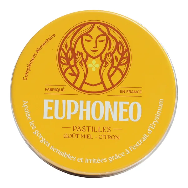 Euphoneo miel citron pastille