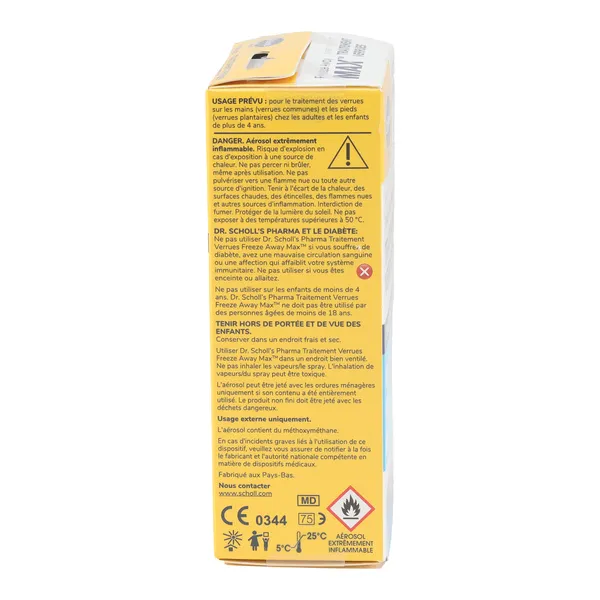 Scholl Traitement Verrues mains et pieds