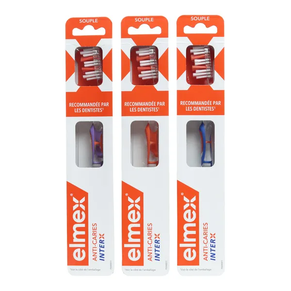 Elmex Protection Anti-Caries brosse à dents souple