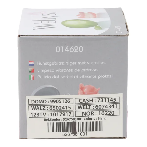 Bac de nettoyage vibrant pour dentier
