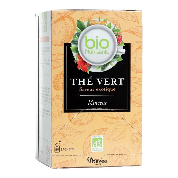 Bio Nutrisanté Thé vert Minceur sachets