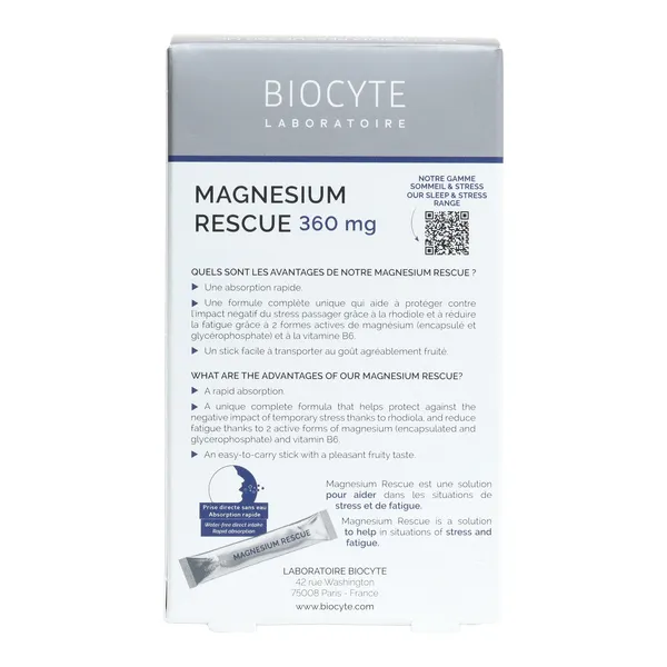Biocyte Magnesium Rescue sticks