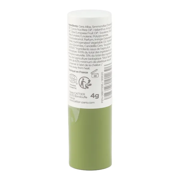 Cattier Stick Soin lèvres Bio