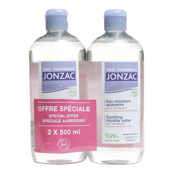 Jonzac Reactive eau micellaire apaisante Bio