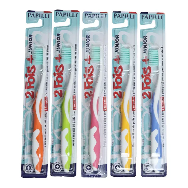 Papilli Brosse à dents 2 Fois Plus Junior