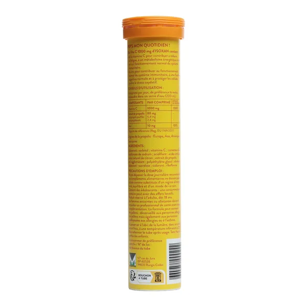 Isoxan Ma vitamine C 1000 mg comprimés effervescents