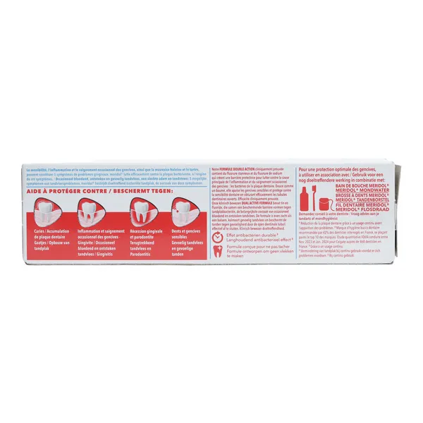 Meridol Soin complet dentifrice gencives et dents sensibles