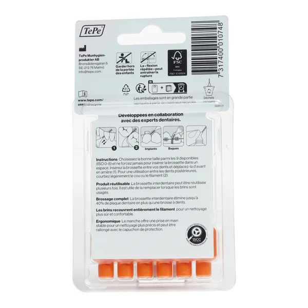 Tepe Brossettes interdentaires originales