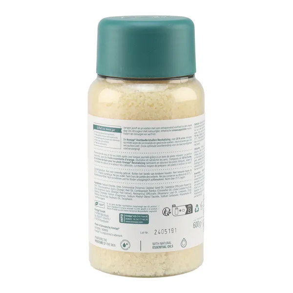 Kneipp Cristaux de bain pour les pieds Revitalizing
