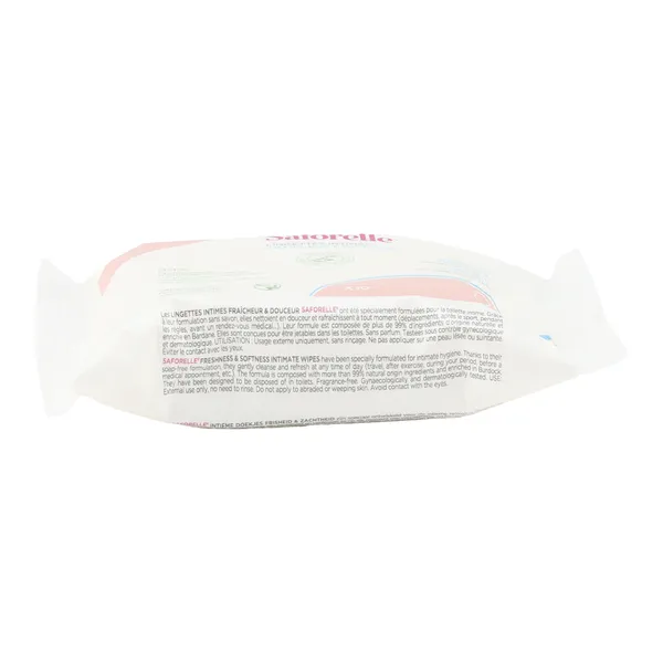 Saforelle Pocket lingettes intimes biodégradables