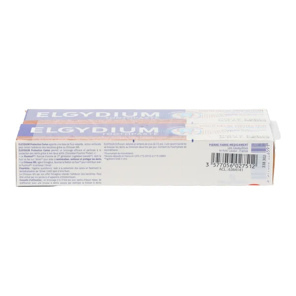 Elgydium dentifrice Protection caries fraicheur intense
