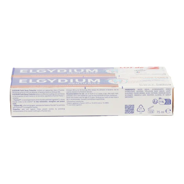 Elgydium dentifrice Protection caries fraicheur intense